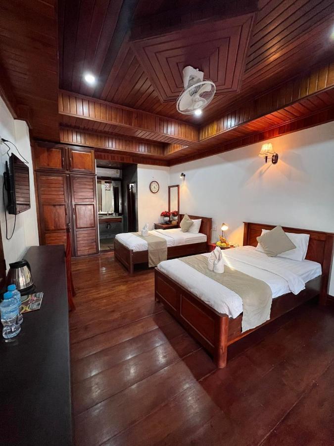 Chaluenxay Boutique Hotel ルアンパバーン エクステリア 写真