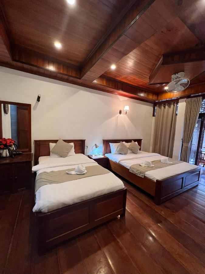 Chaluenxay Boutique Hotel ルアンパバーン エクステリア 写真